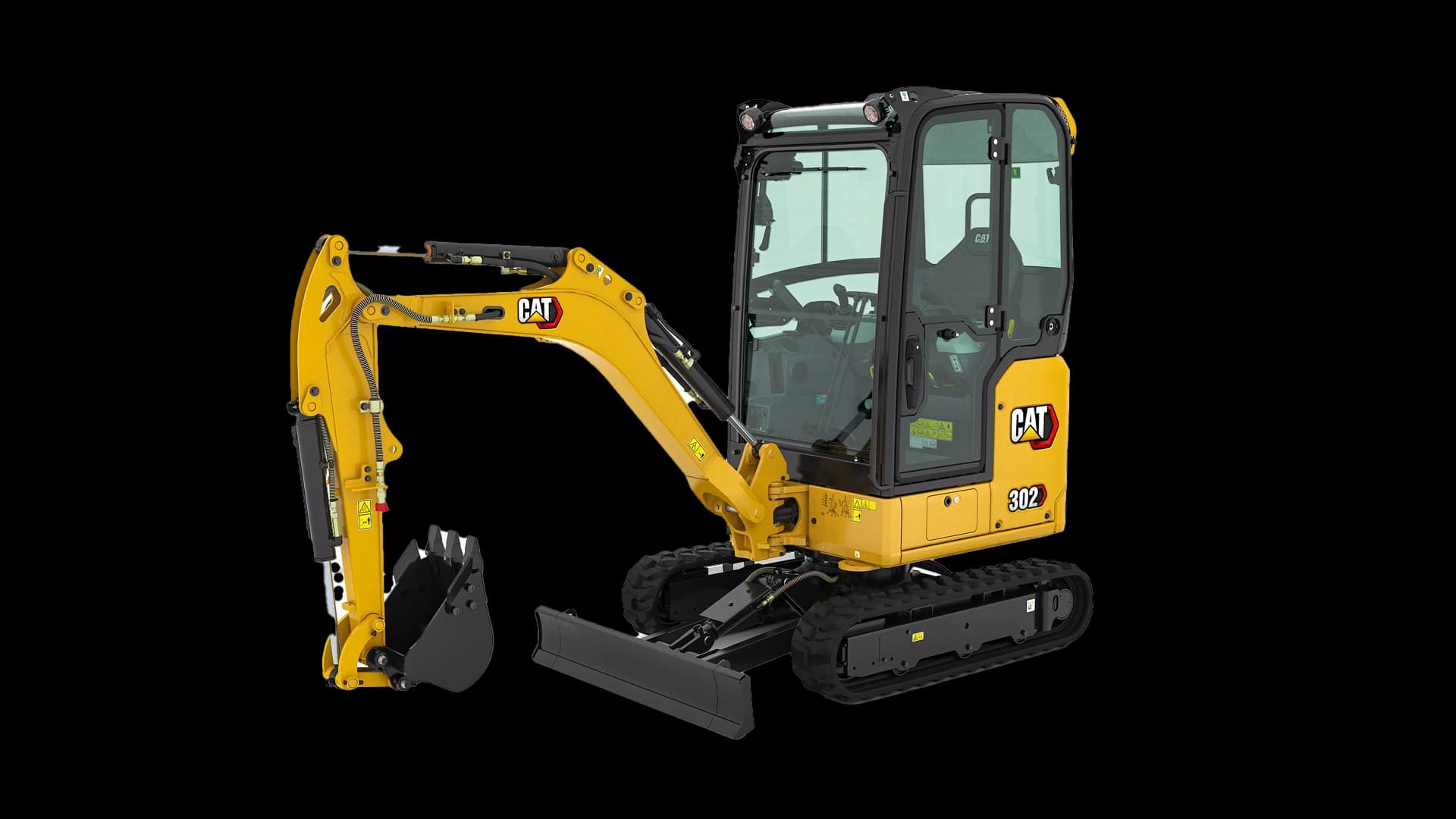 Mini ekskavatoriai 2.0T CAT 302D